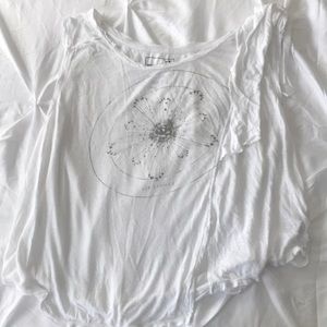 White free people shirt
